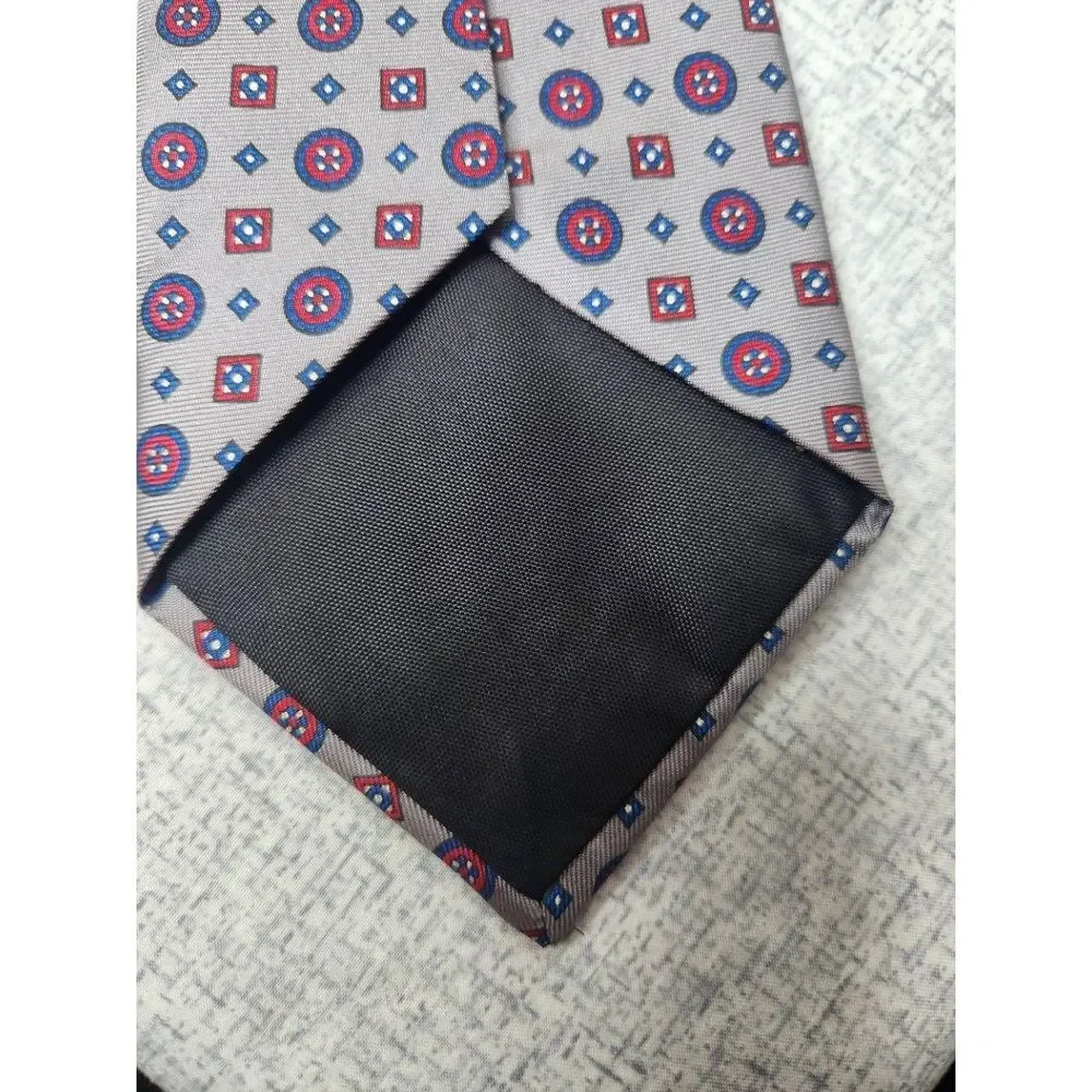 Pierre Cardin & Della Croce Ties Silk & Polyester Striped & Geometric Vintage
